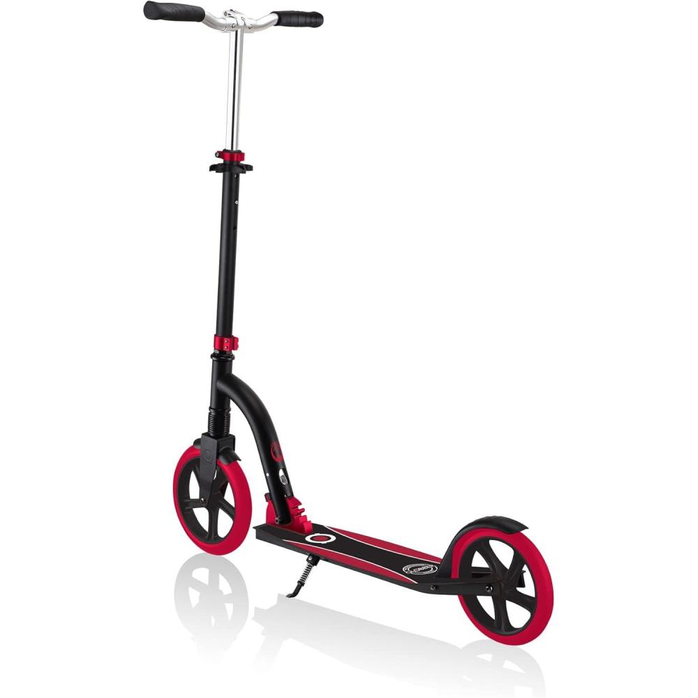 imageGlobber NL Series Foldable Kick Scooter  2Wheel Adult amp Kids Scooter 8  Safe NonSlip Deck amp Premium Brakes