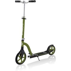 Globber NL Series 2-Wheel Kick Scooter for Adults & Kids 8+ | Foldable With Safe, Non-Slip Deck & Premium Brakes | 3 Height Adjustable Big Wheel for Boys & Girls