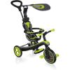 imageGlobber 4in1 Toddler Trike Push Bike Stroller  Learning Tricycle for Toddlers Converts Into Balance Bike  Safe Outdoor Ride On Toys for Kids PinkLime Green