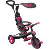 imageGlobber 4in1 Toddler Trike Push Bike Stroller  Learning Tricycle for Toddlers Converts Into Balance Bike  Safe Outdoor Ride On Toys for Kids PinkPink