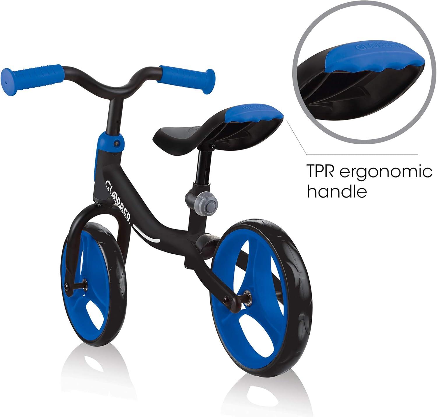 imageGlobber GO BIKE balance bike for firsttimers ages 18m 5 years Adjustable seat and handlebar NO Pedal Sports Training Bicycle Toddler bike for motor skills and balance before their first pedal
