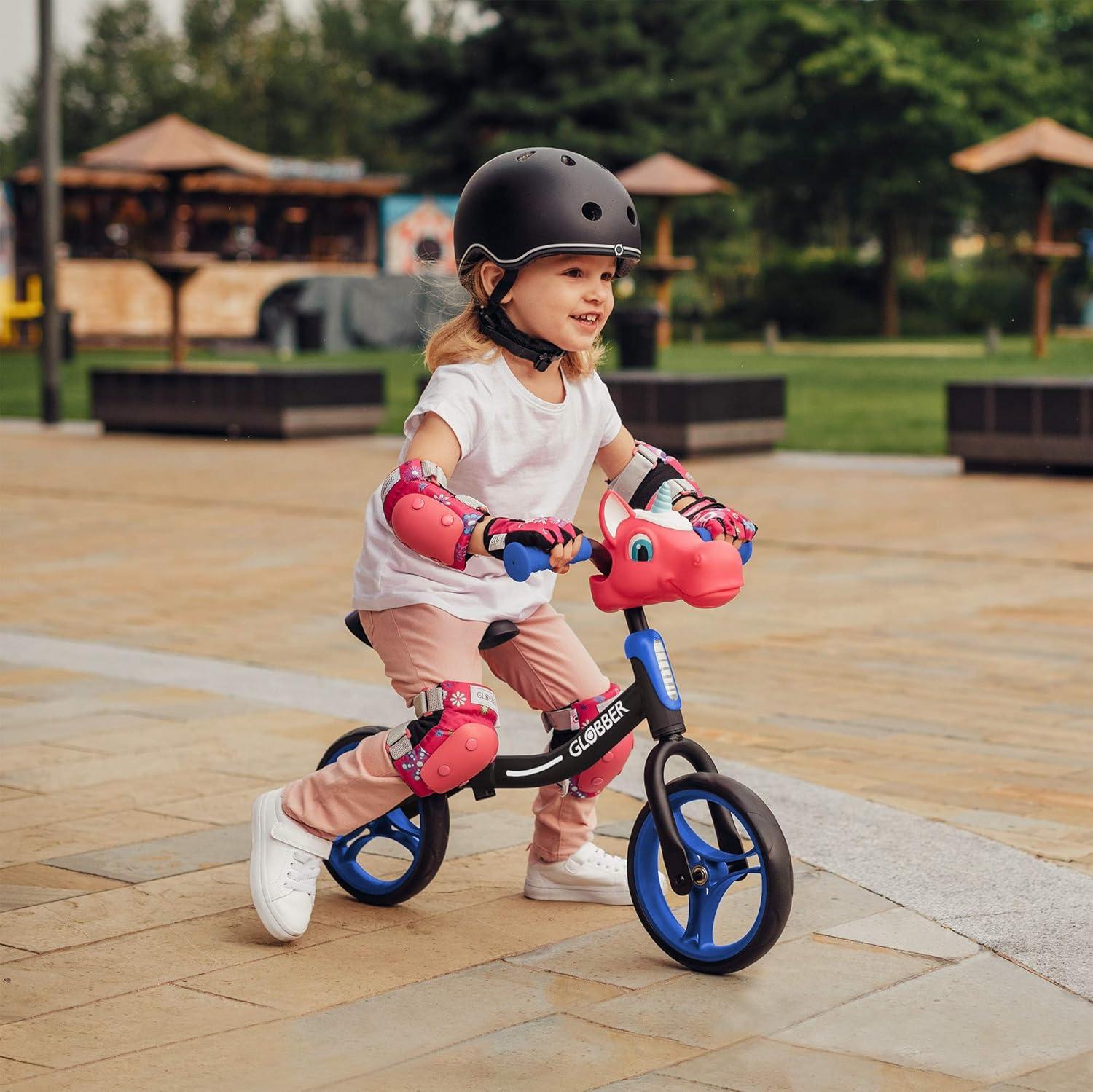 imageGlobber GO BIKE balance bike for firsttimers ages 18m 5 years Adjustable seat and handlebar NO Pedal Sports Training Bicycle Toddler bike for motor skills and balance before their first pedal