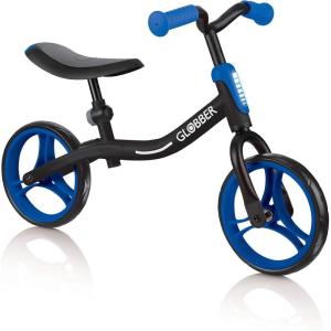Globber GO BIKE, balance bike for first-timers ages 18m – 5 years. Adjustable seat and handlebar, NO Pedal Sports Training Bicycle. Toddler bike for motor skills and balance before their first pedal